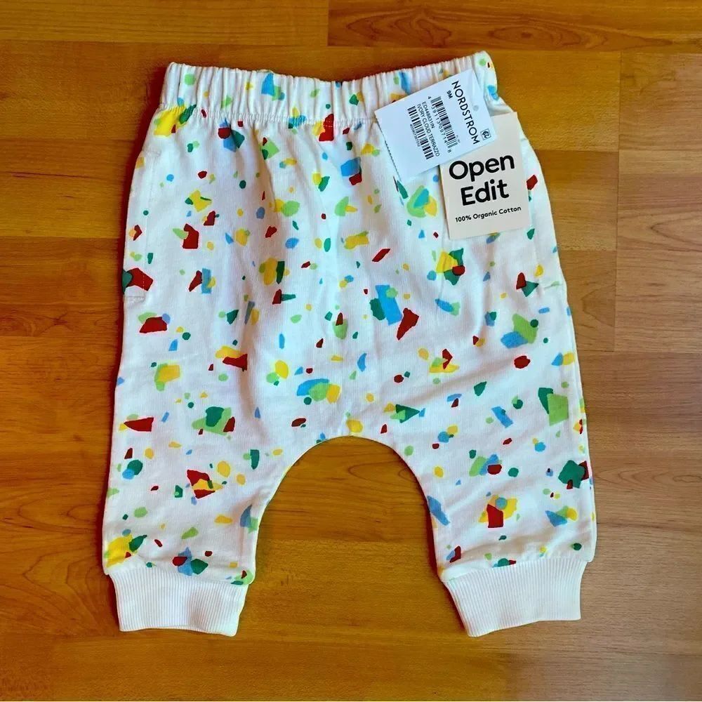 Nordstrom Open Edit Baby Jogger Pajamas Sz 9 Mo NWT